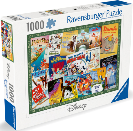 Ravensburger Disney Vintage Movie Posters Puzzle (1000 bitar)