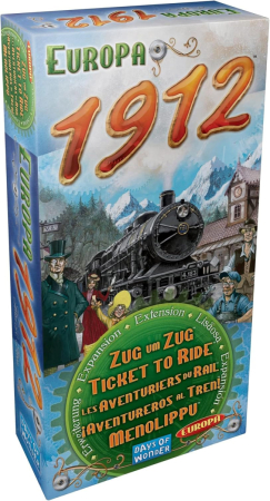 Ticket To Ride Europa 1912 Expansion (Engelsk Version)