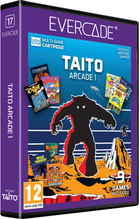 Evercade Multi Game Cartridge 17 - Taito Arcade 1