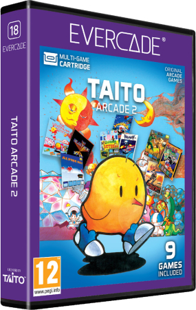 Evercade Multi Game Cartridge 18 - Taito Arcade 2