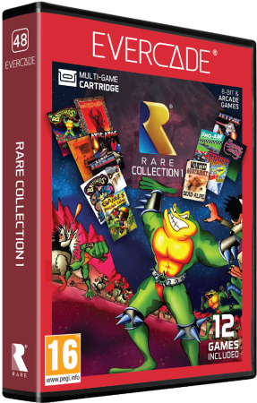 Evercade Multi Game Cartridge 48 - Rare Collection 1