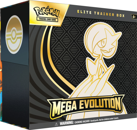 Pokemon TCG Mega Evolution Mega Gardevoir Elite Trainer Box MAX 1 Per Hushåll