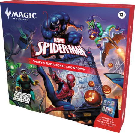 Magic Marvels Spider-Man Scene Box