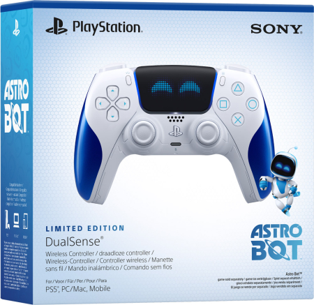 Sony Playstation 5 Trådlös DualSense Handkontroll Astro Bot Joyful Limited Edition