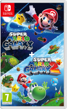 Super Mario Galaxy 1 + Super Mario Galaxy 2 (Bergsala UK4)