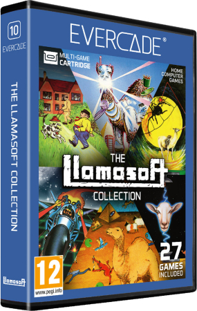 Evercade Multi-Game Cartridge 10 - The Llamasoft Collection