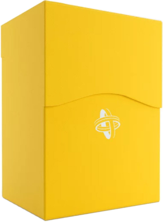 GameGenic Deck Holder 80+ Deck Box Yellow