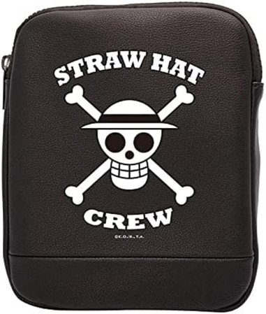 One Piece Skull Small Messenger Bag Svart