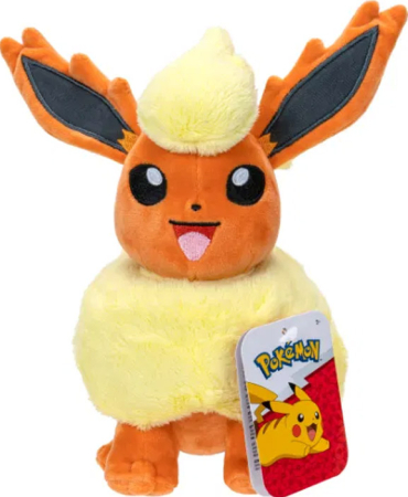 Jazwares Pokemon Flareon Plush ~20cm