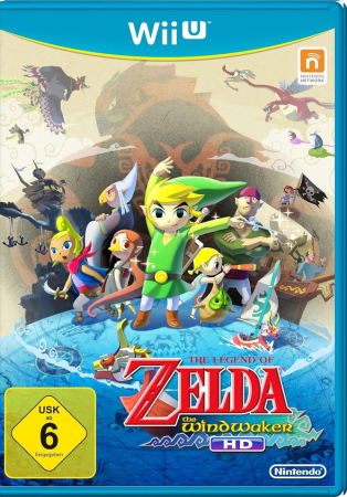 The Legend of Zelda The Wind Waker HD (USK Utgåva)