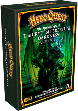 HeroQuest - Joe Maganiellos The Crypt of Perpetual Darkness Quest Pack Expansion