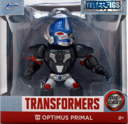 Jada Transformers Optimus Primal Metal Mini figurine Diecast