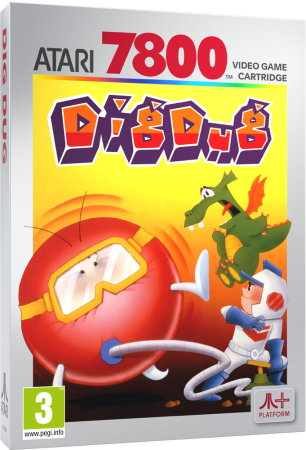 Atari 7800 Dig Dug