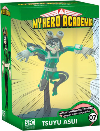 AbyStyle Super Figure Collection My Hero Academia Figurine - Tsuyu Asui (Kartongskada)