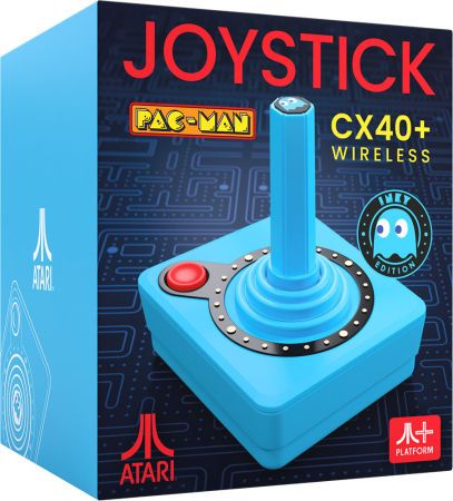 Atari CX40+ Wireless Joystick Inky Edition
