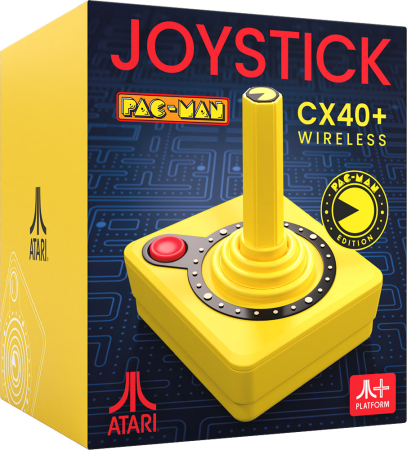 Atari CX40+ Wireless Joystick Pac-Man Edition