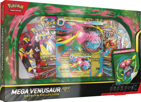 Pokemon TCG Mega Venusaur ex Premium Collection Box