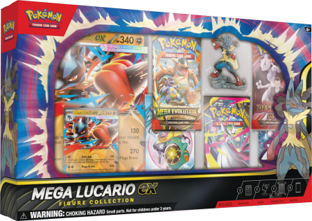 Pokemon TCG Mega Lucario ex Premium Figure Collection