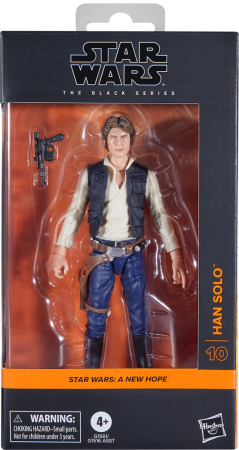 Star Wars The Black Series A New Hope Han Solo Figure