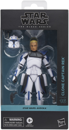 Star Wars The Black Series Ashoka Clone Captain Rex Figure
