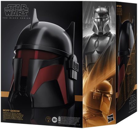 Star Wars The Black Series Moff Gideon Premium Electronic Helmet