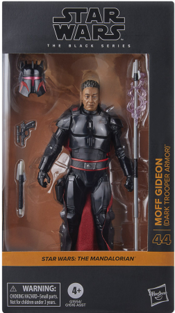 Star Wars The Black Series The Mandalorian Moff Gideon (Dark Trooper Armor) Figure