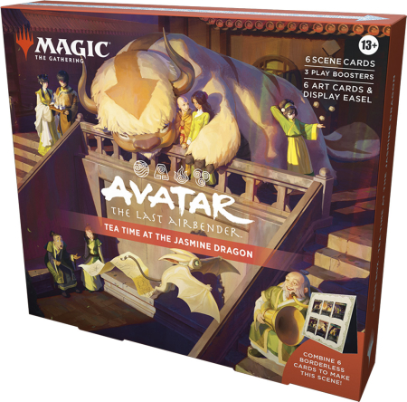 Magic Avatar The Last Airbender Scene Box Tea Time at the Jasmine Dragon