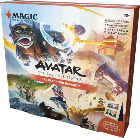 Magic Avatar The Last Airbender Scene Box The Black Sun Invasion