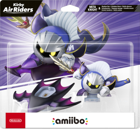 Nintendo amiibo Kirby Air Riders (Meta Knight & Shadow Star)