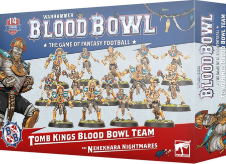Blood Bowl Tomb Kings Team - The Nehekhara Nightmares