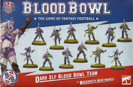 Blood Bowl Dark Elf Team - The Naggaroth Nightmares