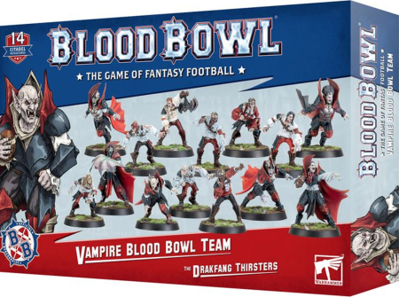 Blood Bowl Vampire Team - The Drakfang Thirsters