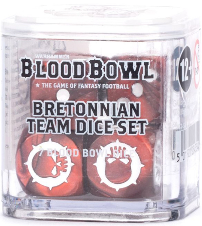 Blood Bowl Bretonnian Team Dice Set
