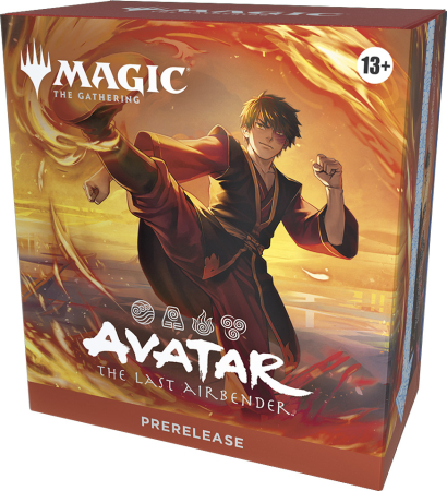 Magic Avatar The Last Airbender Prerelease Pack Zuko Red