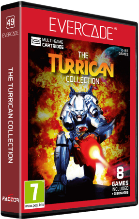 Evercade Multi Game Cartridge 49 - The Turrican Collection