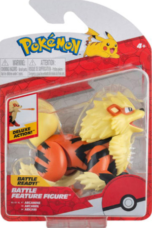 Jazwares Pokemon Battle Figure Arcanine ~12cm
