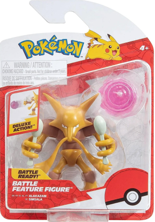 Jazwares Pokemon Battle Figure Alakazam ~12cm