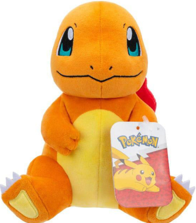 Jazwares Pokemon Sitting Charmander Plush ~20cm