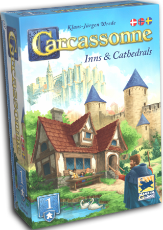 Carcassonne 3.0 - Inns & Cathedrals Expansion (Skandinavisk Version)
