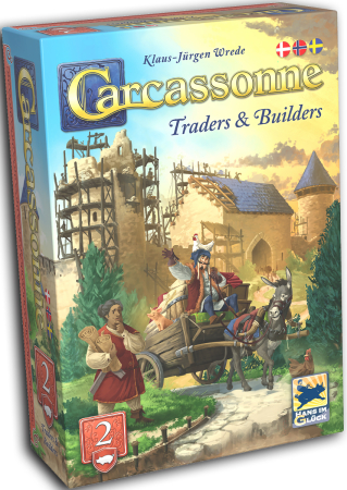 Carcassonne 3.0 - Traders & Builders Expansion (Skandinavisk Version)