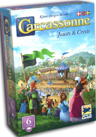 Carcassonne 3.0 - Jousts & Crests Expansion (Skandinavisk Version)