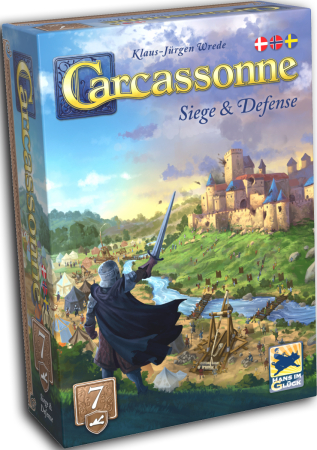 Carcassonne 3.0 - Siege & Defense Expansion (Skandinavisk Version)