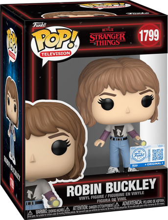 Pop! Stranger Things Robin Buckley With Flashlight Vinyl Figure
