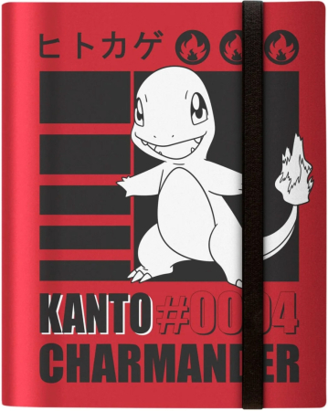 Ultra Pro Pokemon Kanto 0004 Charmander 9-Pocket Pro-Binder