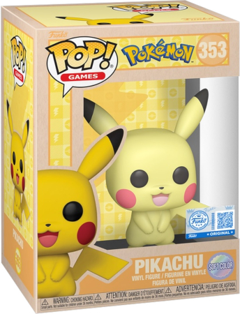 Pop! Pokemon Pikachu Soft Color Vinyl Figure