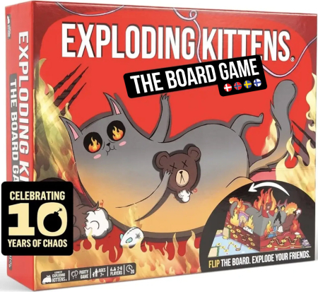Exploding Kittens The Board Game (Nordisk Version)