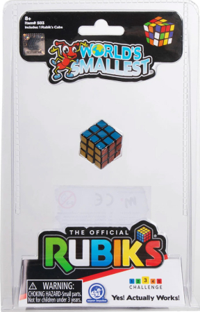 Worlds Smallest Rubriks Cube