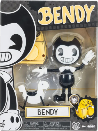 Jakks Bendy Action Figure 10cm Bendy with Rocking Horse
