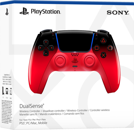 Playstation 5 Trådlös DualSense Handkontroll Techno Red Limited Edition
