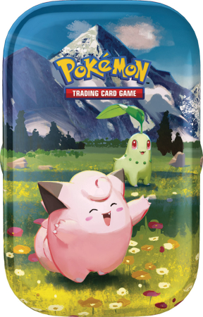 Pokemon TCG Mega Evolution Ascended Heroes Mini Tin (Clefairy & Chikorita)